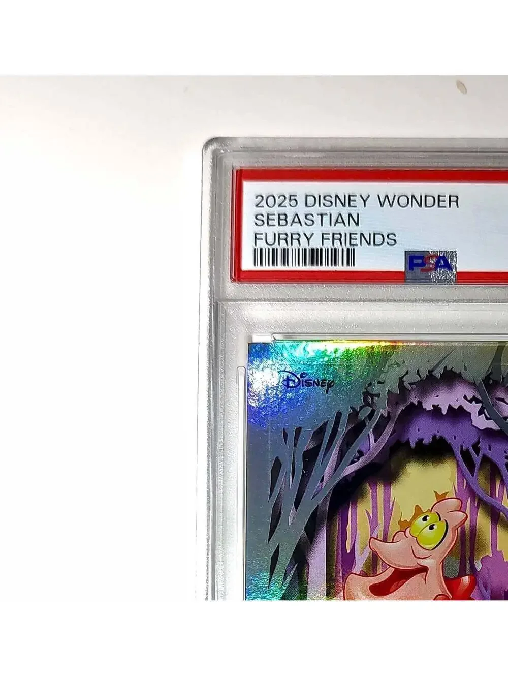 Sebastian 2025 Topps Disney #FF-10 Furry Friends Card The Little Mermaid PSA 9
